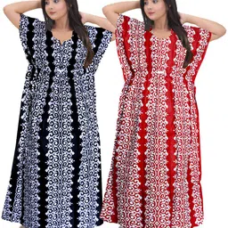 impression Pack of 2 Women Nighty-picture-11