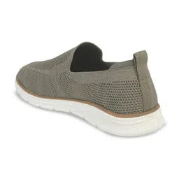 Metro Men Perforations Suede Slip-On Sneakers image 5