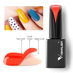VENALISA Soak Off UV & LED French Gel Camouflage Gel Nail Polish 15 ml - Shade JD33 image 5
