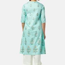 RANGMANCH BY PANTALOONS Ethnic Motifs Printed Indie Prints Kurta image 4