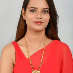 Silvermerc Designs Gold-Plated Beaded Mangalsutra image 4