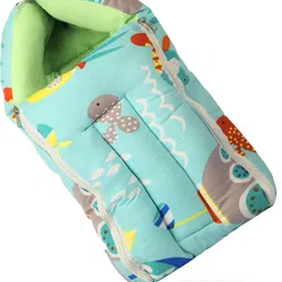 mama luv mee 3 in 1 Baby Sleeping Bag | Cotton Portable Bedding Set for Infants | 0-5 Months Sleeping Bag Crib-picture-22
