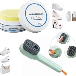 JBM ENTERPRISE SHOES Cleaning Combo White Shoe Cleaning Cream*1 & Shoes Cleaning Brush*1 Shoe Care Kit-picture-12