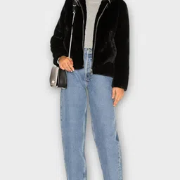 sheen ellision Fleece Coat For Women-picture-11