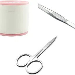 myynti Cotton Thread Eyebrow Threading with Mini Eyebrow Scissor and Eyebrow Tweezers Eyebrow Thread-picture-38