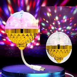 skycandle Auto Rotate LED Stage Light Bulb Disco Ball Single Disco Ball Night Lamp-picture-37