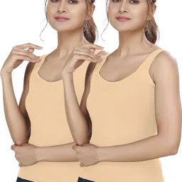 alba fashions Women Black Camisole-picture-10