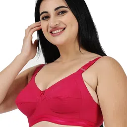 LADYLAND Pack Of 2 Assorted Non Padded Full Coverage All Day Comfort Cotton T-shirt Bra image 5