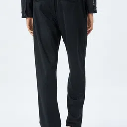 Koton Men Straight Fit Mid-Rise Chinos Trousers image 3