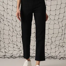 Hubberholme Women Comfort Straight Fit High-Rise Cotton Jeans-image-96