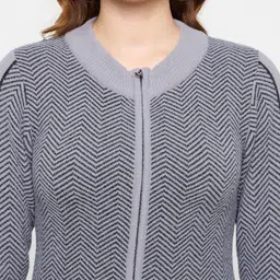 CREATIVE LINE Self Design Sweatshirt With Trousers Co-Ords image 2