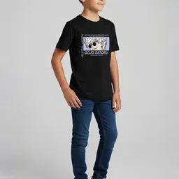 LONDON STREETS Boys Graphic Printed Round Neck Cotton Tshirt image 3