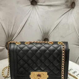 CORSICA PU Structured Handheld Bag with Quilted-image-84