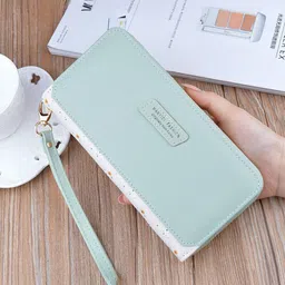VALERIE Women PU Zip Around Wallet image 1