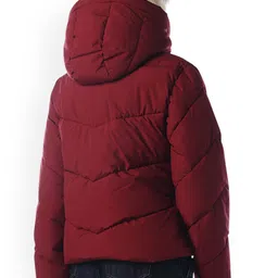 ONLY Striped Puffer Oversized Jacket image 2