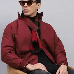 Monte Carlo Men Mock Collar Solid Casual Bomber Jacket image 4