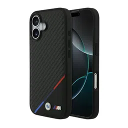 BMW Geometric Textured iPhone 17 Leather Back Case-picture-32
