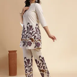 GULMEHAK Printed Mandarin Collar Tunic & Trousers image 5