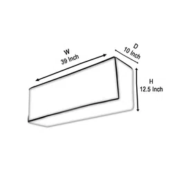 The Furnishing Tree Split AC Cover Set of Indoor and Outdoor Unit Used for 1.5 Ton Bluestar DATUAP image 2