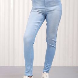 Freehand by The Indian Garage Co Women Skinny Fit High-Rise Highly Distressed Stretchable Jeans-picture-12