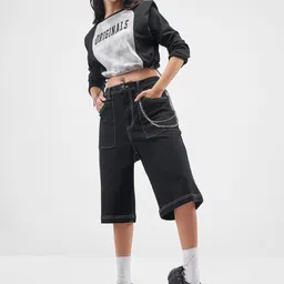 Street By Tokyo Talkies Print Cotton Crop Top-picture-35