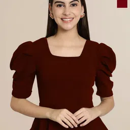 Tromko Puff Sleeve Top-picture-20