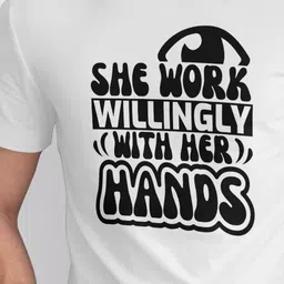 Seekbuylove Men Bio Finish Typography Printed Pure Cotton T-shirt image 3