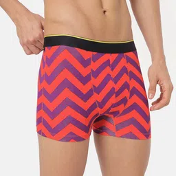 Bummer Pack Of 2 Men's Printed Micro Modal Trunks Underwear image 2