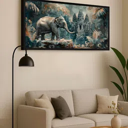 999Store Green & Grey 1 Piece Canvas Other Wall Paintings image 5