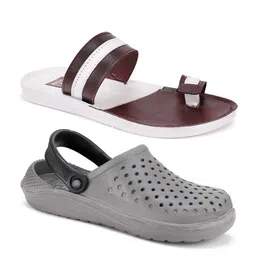 World Wear Footwear Men Clogs-image-26