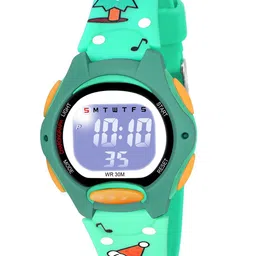 KIDSUN Kids Round Dial & Regular Straps Digital Watch 870_GREEN_GREEN-picture-57