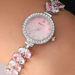 SALTY The Marquis Of Eternal Crystal Studded Watch For Women WT-S-0037-S-PK-ML-picture-12