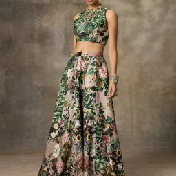 Rivaar By Rocky Star Printed Ready to Wear Lehenga &-picture-28