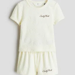 H&M 2-Piece Embroidery-Detail Terry Set-picture-38