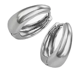 shobhram Unisex Silver Earrings-image-32