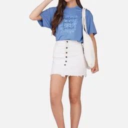 ZMAG Women Typography Printed T-shirt image 4