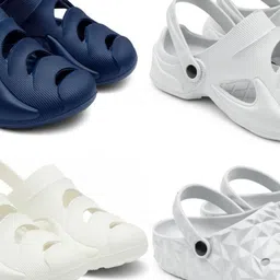 GOLF Men PU Clogs Sandals-image-85