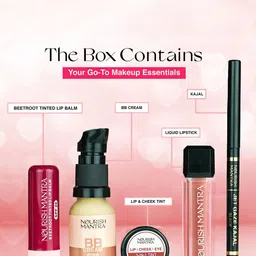 Nourish Mantra Set Of 4 Urban Rani Essential Makeup Kit image 3