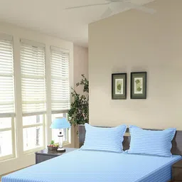 WELLNEST Microfiber Fitted King Bedsheets image 2