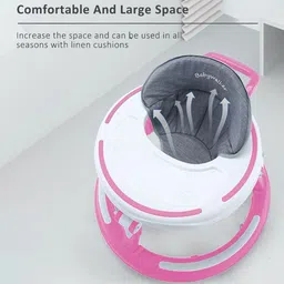 StarAndDaisy Infants Height Adjustment & Music Tray 360 Baby Walker image 2