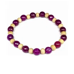 Divine souvenirs Unisex Artificial Beaded Elasticated Bracelets-picture-25