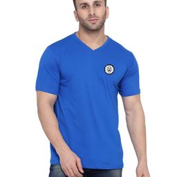 BEYOU FASHION V-Neck Short Sleeves Applique Slim Fit T-shirt-picture-15