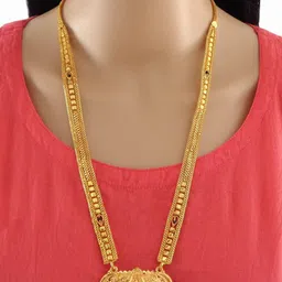 Ramdev Art Fashion Jwellery Brass Gold Plated Mangalsutra-picture-55