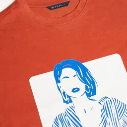 Mast & Harbour Women Printed Drop-Shoulder Sleeves T-shirt image 3