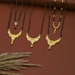 VEMISHTI Gold-Plated Mangalsutra-picture-10