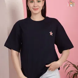 Dreambe Women Printed T-shirt-image-95