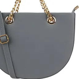 Flingo Leather Half Moon Sling Bag image 4