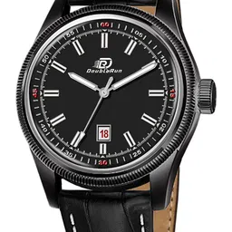DOUBLERUN Men Dial & Leather Straps Analogue Multi Function Watch H05N6010 image 4
