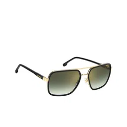 Carrera Men Rectangle Sunglasses with UV Protected Lens 203788RHL58D6-image-78