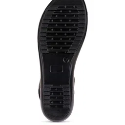 DRACKFOOT Women Pack Of 2 Open Toe Flats with Buckles image 3